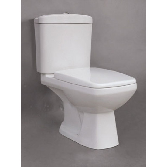 SANO-STYLE monoblokkos WC ülőkével, alsó kifolyású 65 x 37,5 x 82 cm